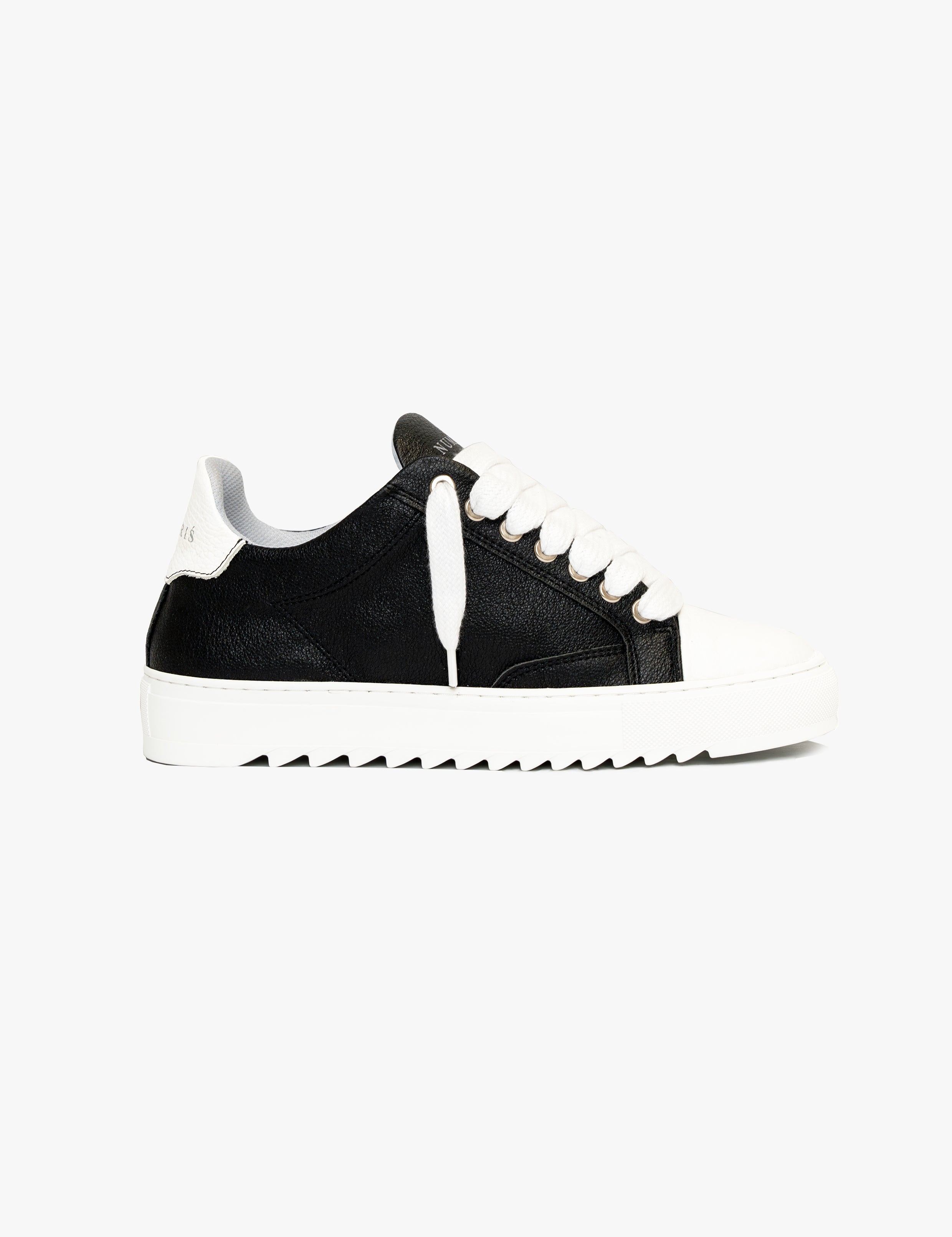 numeris-atelier-acrylic-black-leather-side-profile-british-luxury-sneakers