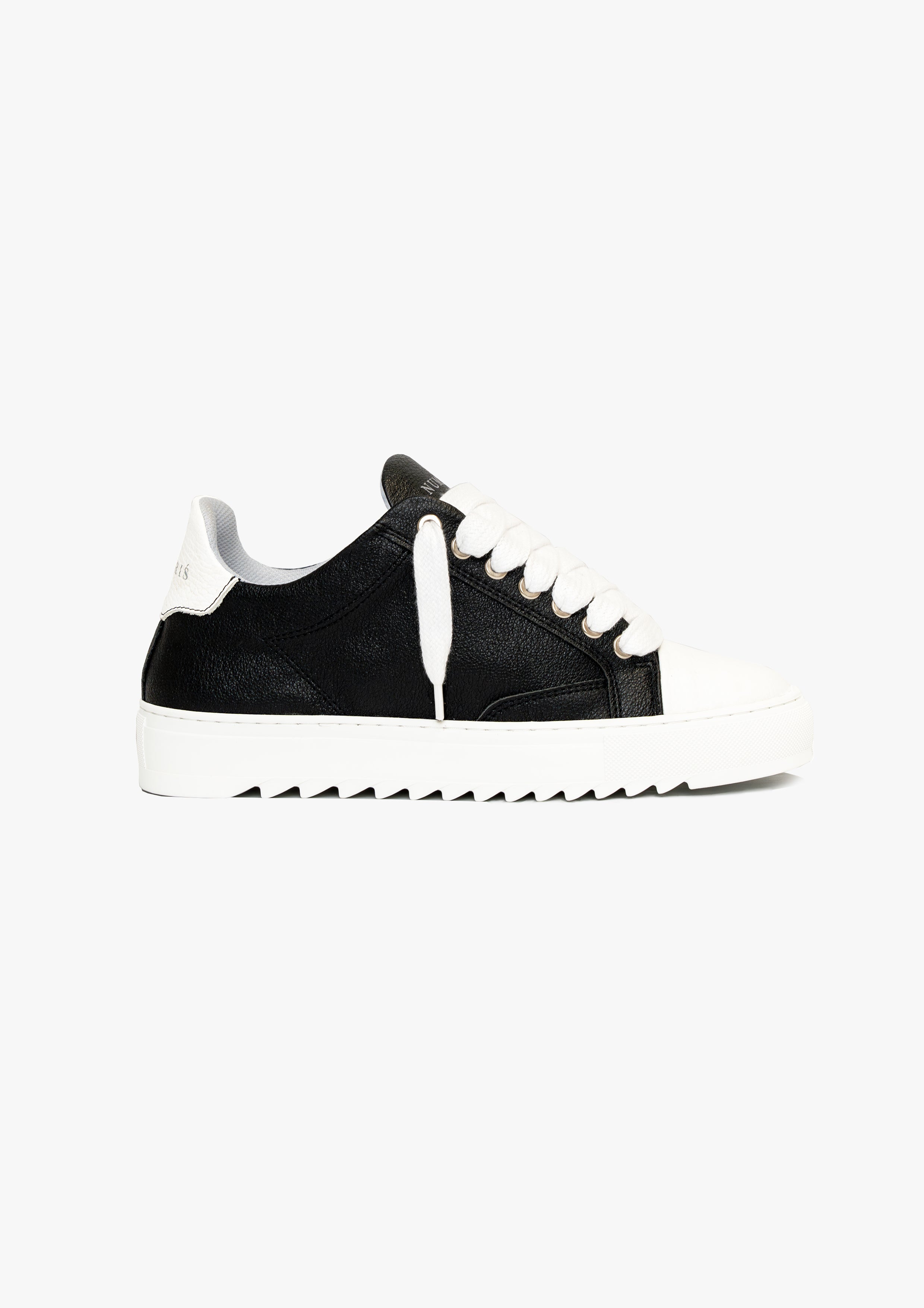 numeris-atelier-acrylic-black-leather-side-profile-british-luxury-sneakers
