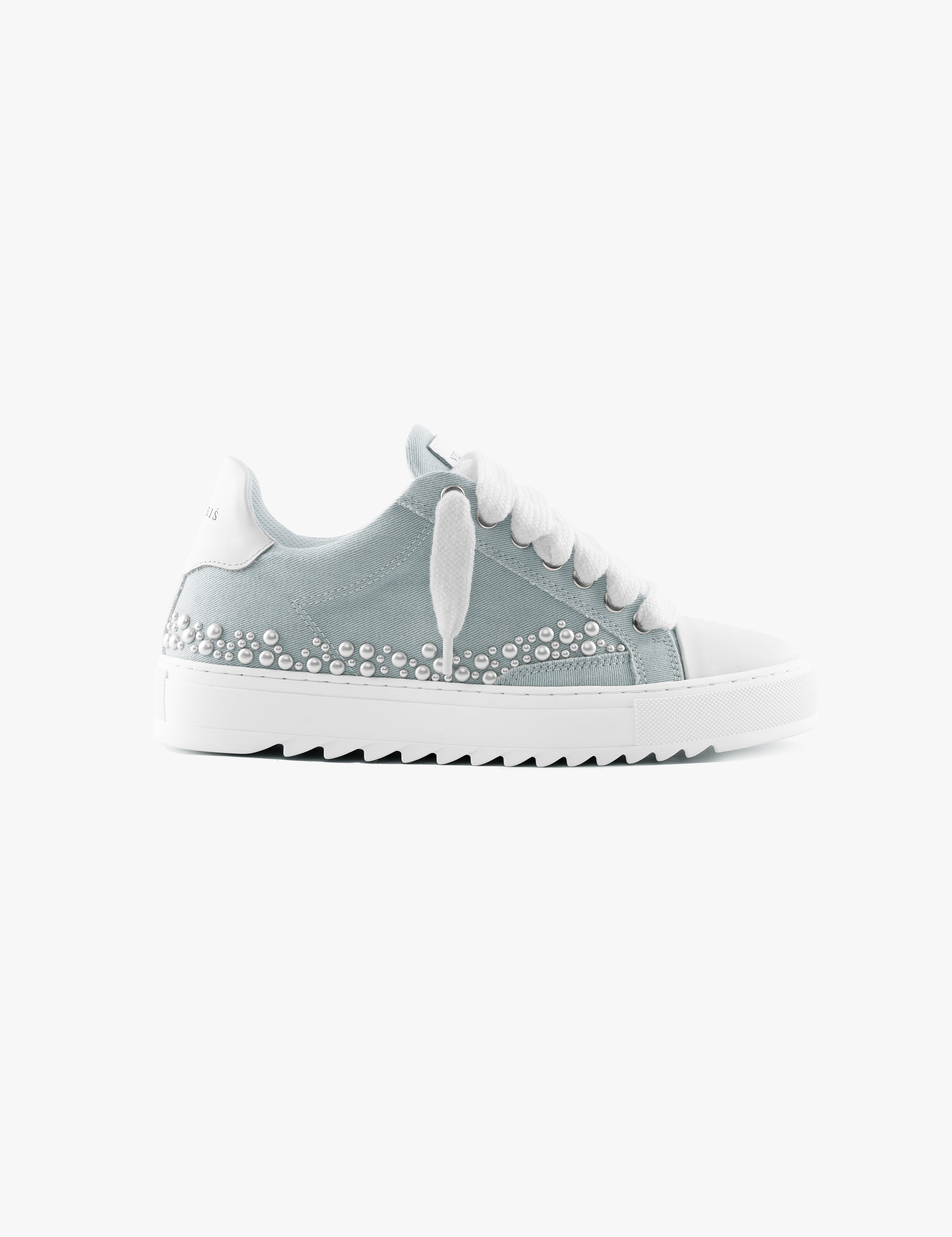 numeris-atelier-pearl-denim-side-profile-british-luxury-sneakers