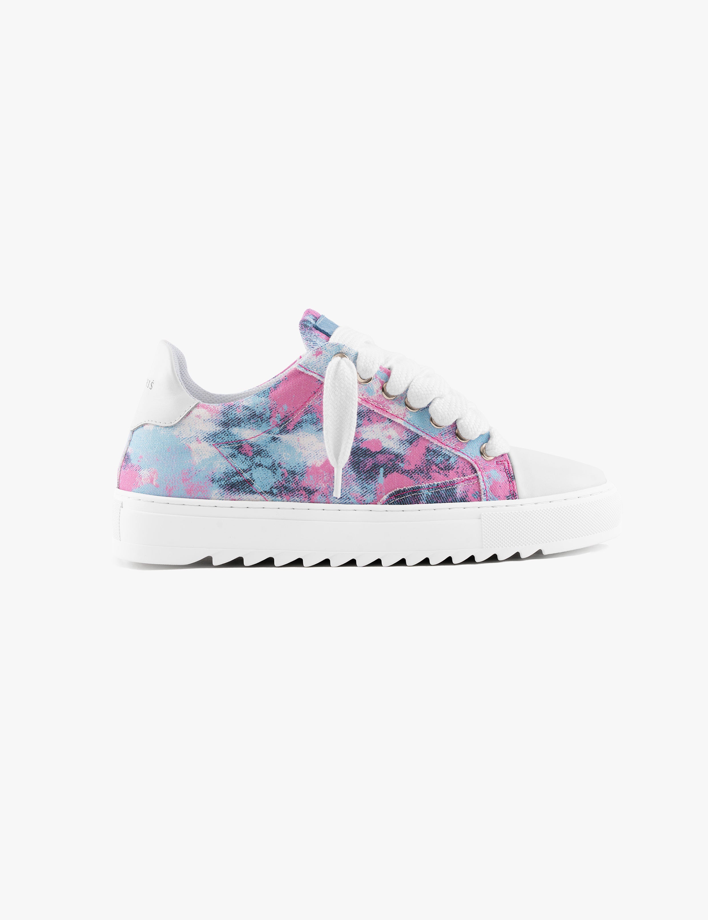 numeriś-atelier-camo-horizon-pink-side profile-british-luxury-sneakers